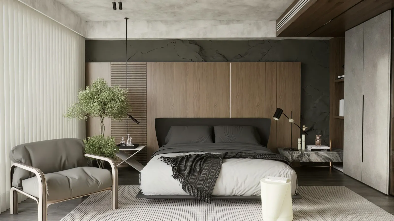 Dormitorio reformado en Nueva Andalucía